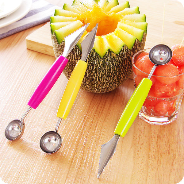 Creative Fruit Carving Knife Watermelon Baller
