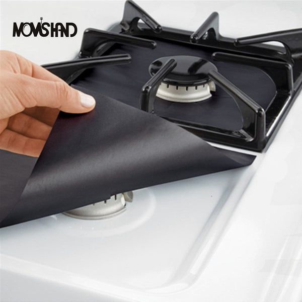 Reusable Gas Range Stovetop Burner Protector Liner Cover