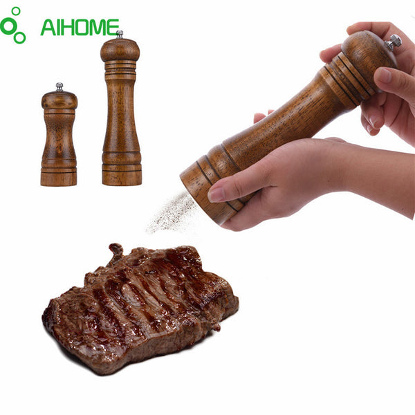 Wooden Salt & Pepper Grinders