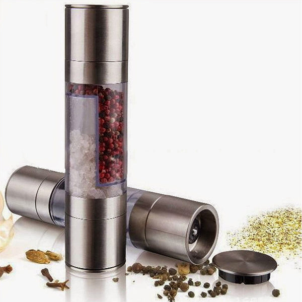 Pepper Grinder 2 in 1 Stainless Steel