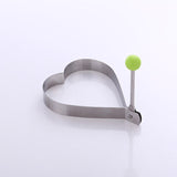 Stainless steel form for frying egg
