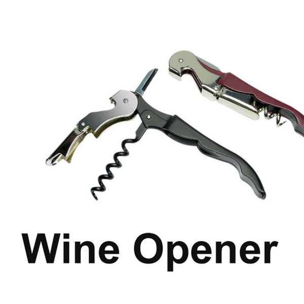 Stainless Plastic Wine Screw Corkscrew Opener