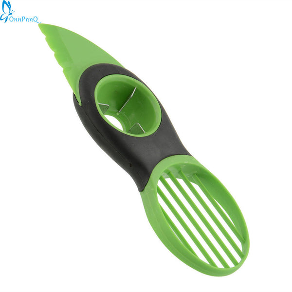Portable 3-in-1 Safety Avocado Slicer Corer Plastic